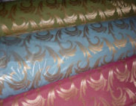 Ткани для столового белья, для спец одежды, портьерные.